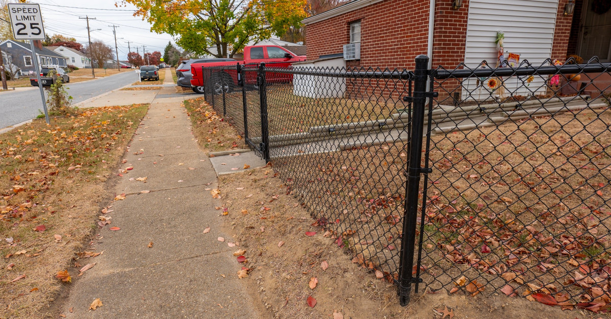 Chain link fence Christiana Delaware