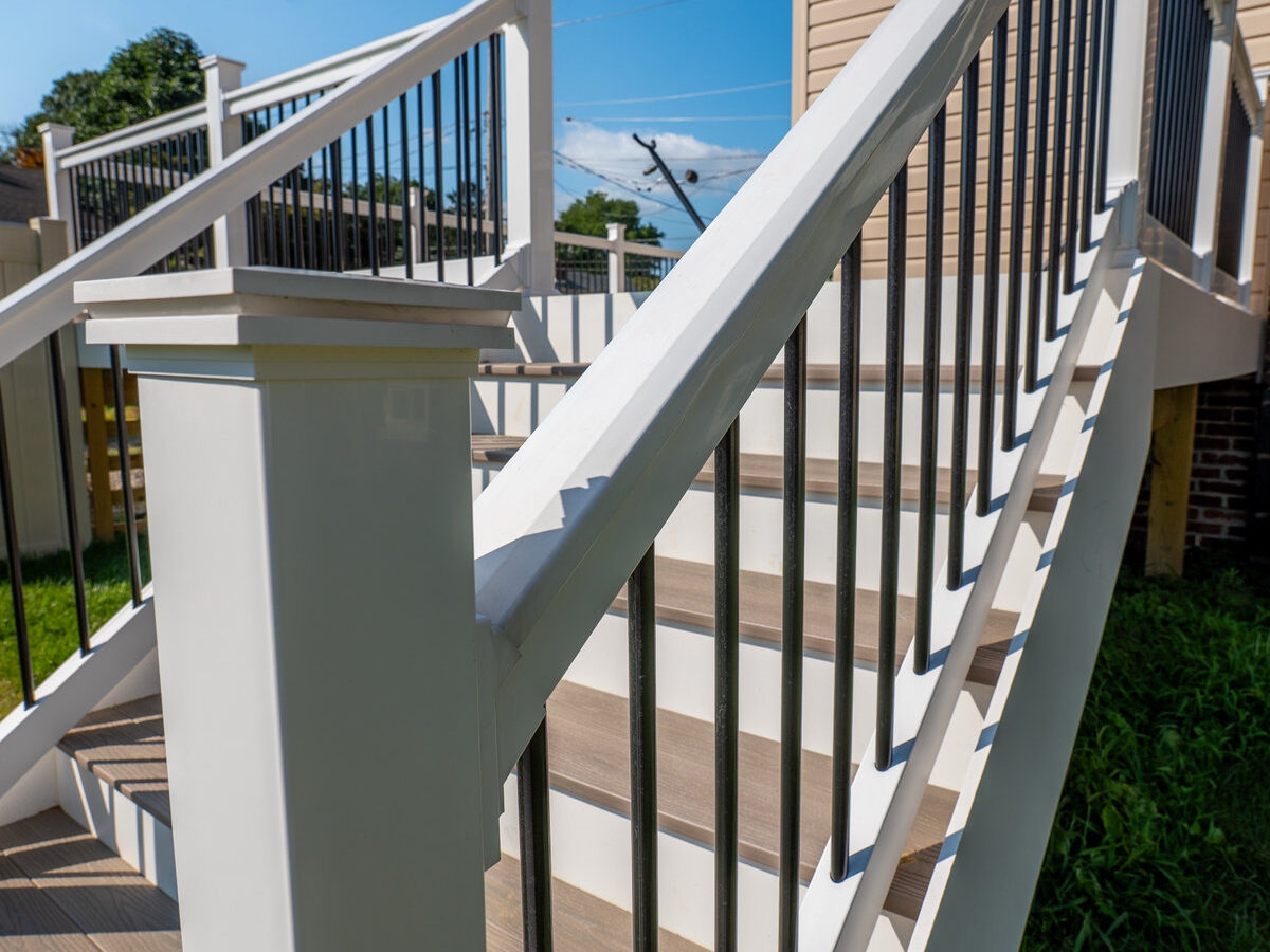 Wood deck Brandywine Boulevard Delaware
