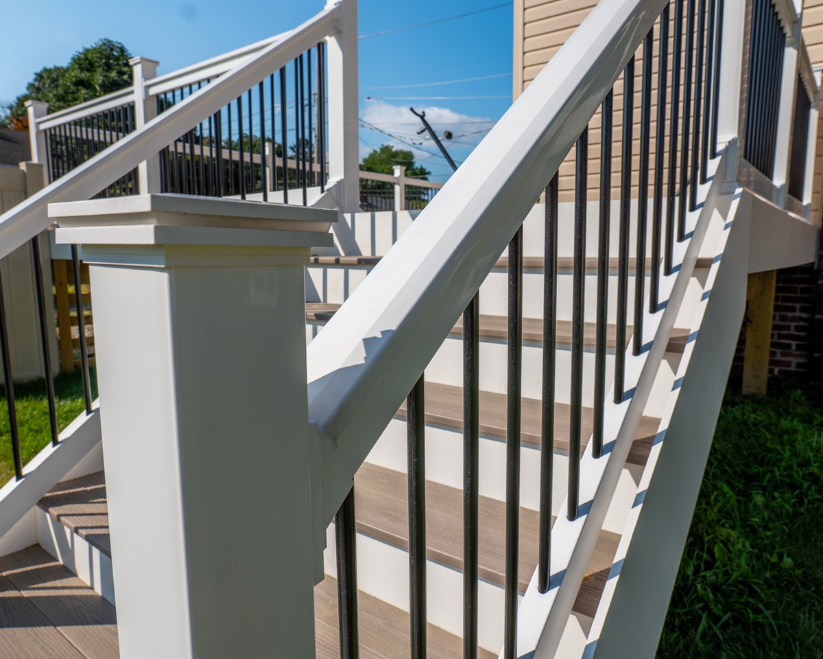 Wood deck Brandywine Boulevard Delaware