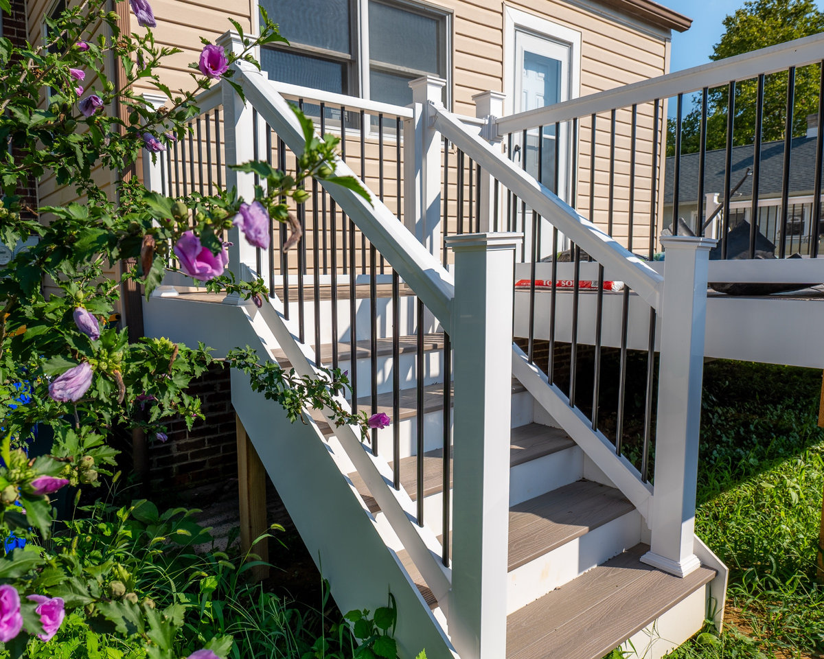 Wood deck Brandywine Boulevard Delaware