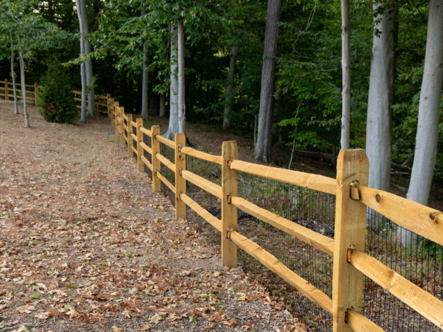 Greenville Wood Split Rail – 4
