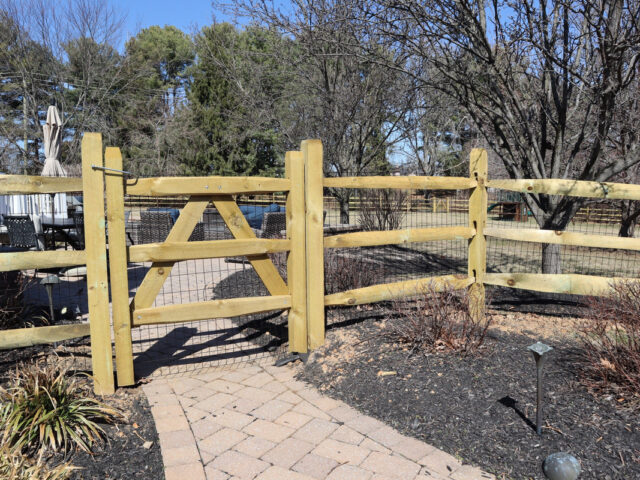 Westridge Drive Wood Fence – 1