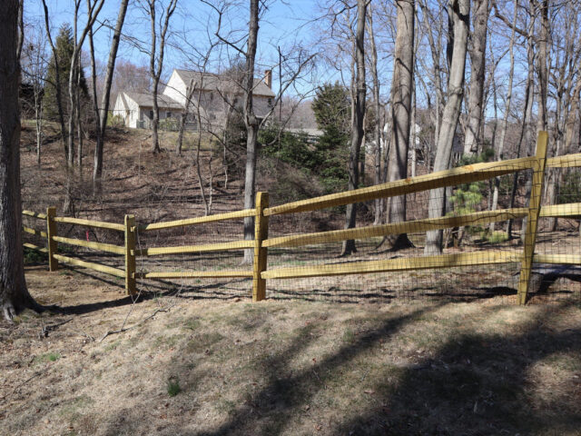 Deer Track Lane Wood Fence – 2