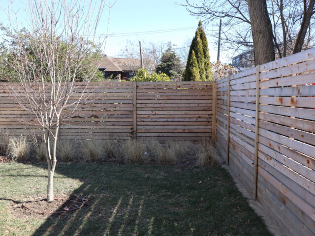 Willard Street Wood Fence – 1