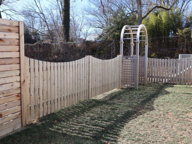 Willard Street Wood Fence – 2