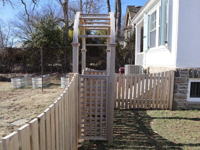 Willard Street Wood Fence – 5