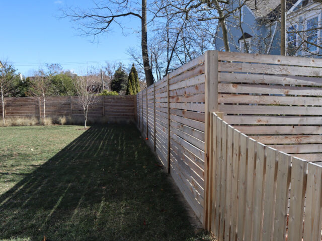 Willard Street Wood Fence – 6