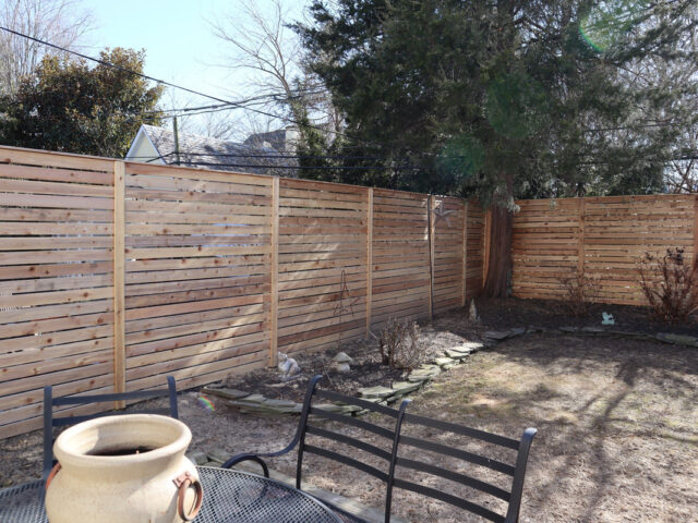 W 18th Street Wood Fence – 3