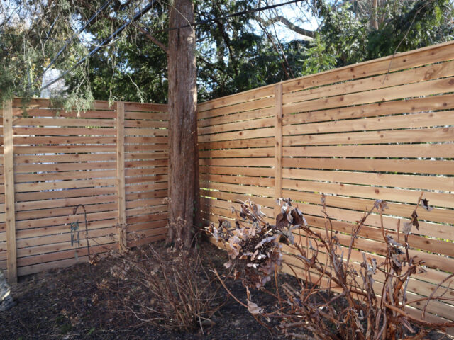 W 18th Street Wood Fence – 4
