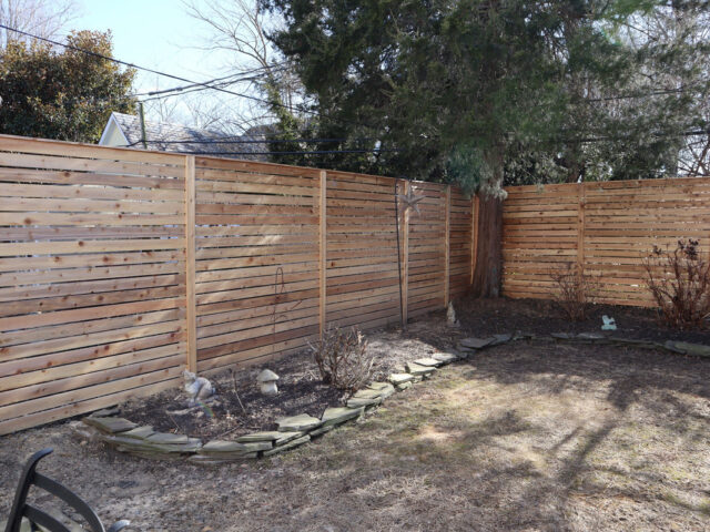W 18th Street Wood Fence – 5