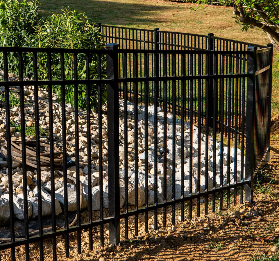 Ornamental iron fence Owls Nest Delaware