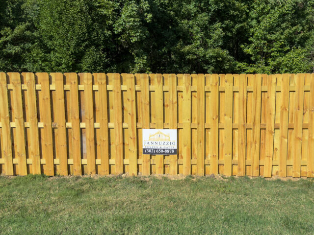 Silverside Road Wood Fence – 1