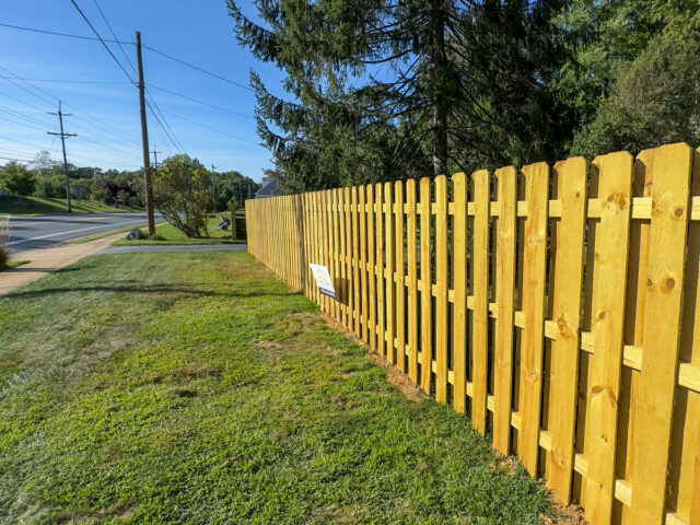 Silverside Road Wood Fence – 4