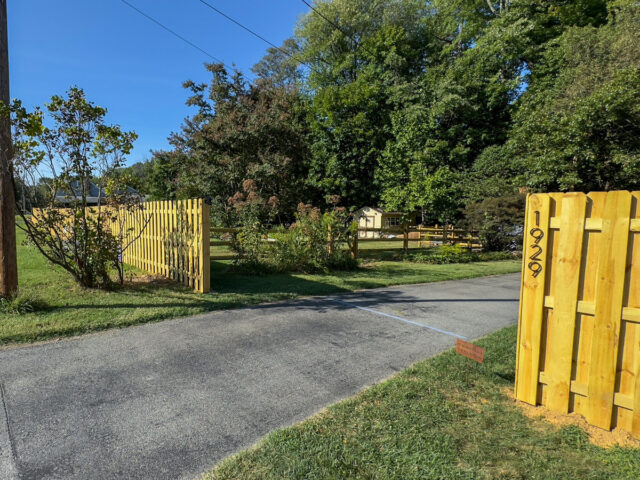 Silverside Road Wood Fence – 5