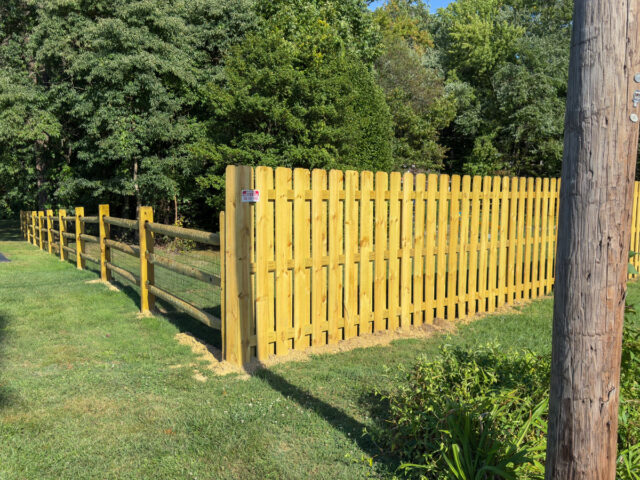 Silverside Road Wood Fence – 6