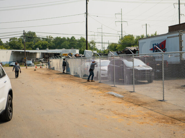Commercial chain link fence Stanton Yard Delaware