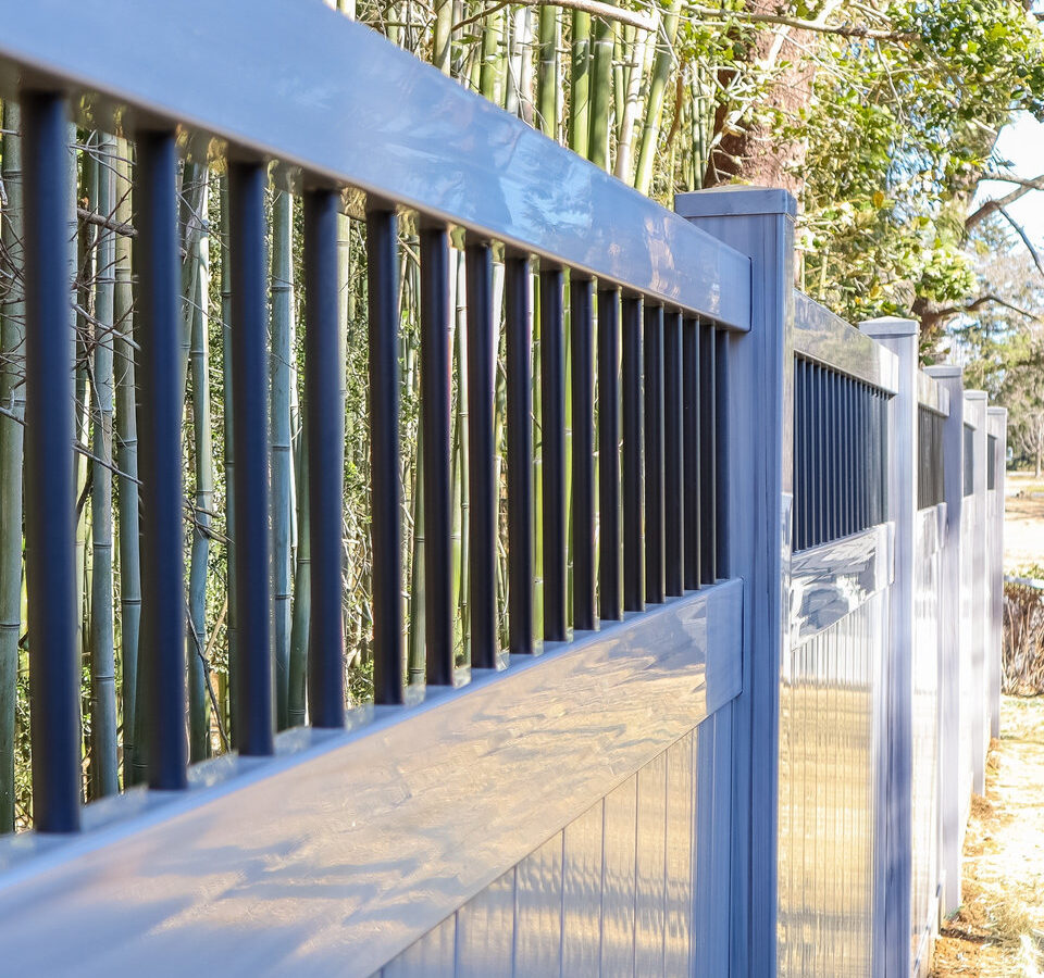 White vinyl fence Stargatt Keel Delaware