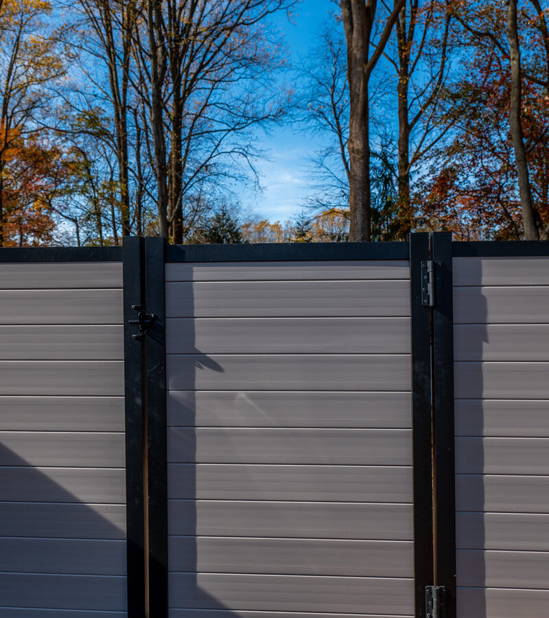 White vinyl fence Cullen Way Newark Delaware