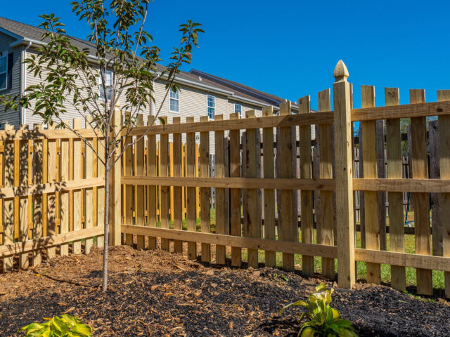 Wooden Custom Fence – 1