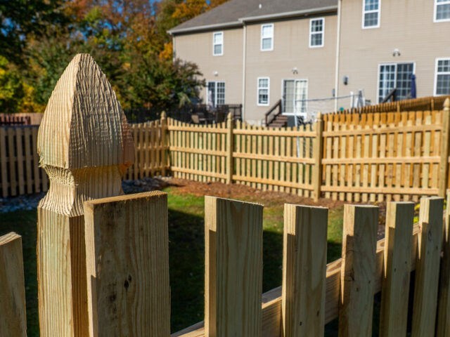 Wooden Custom Fence – 2
