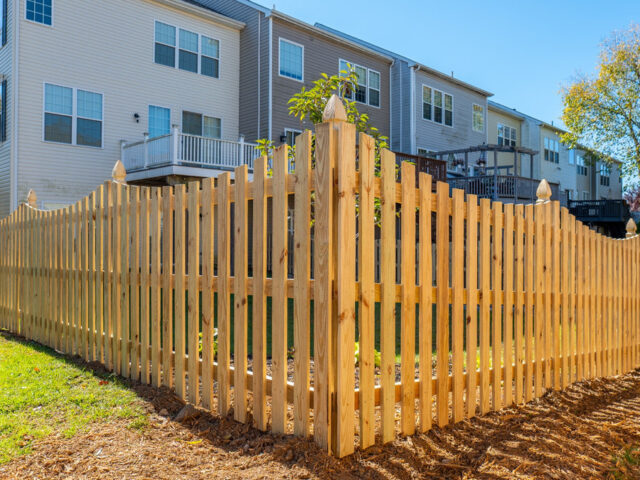 Wooden Custom Fence – 3
