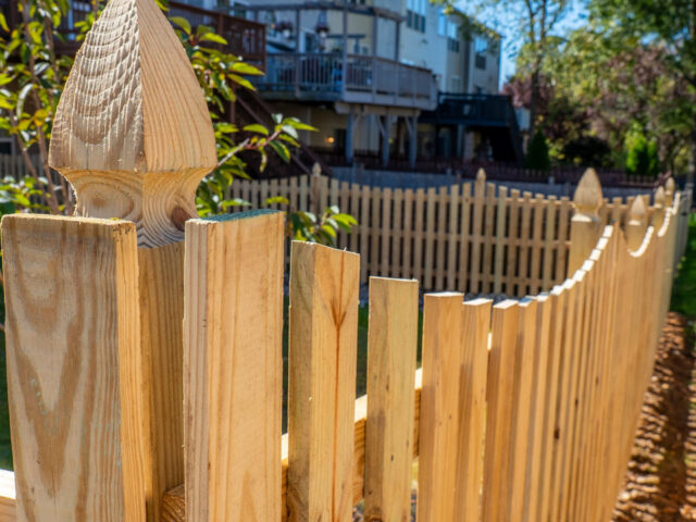 Wooden Custom Fence – 4