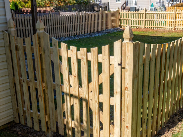 Wooden Custom Fence – 5